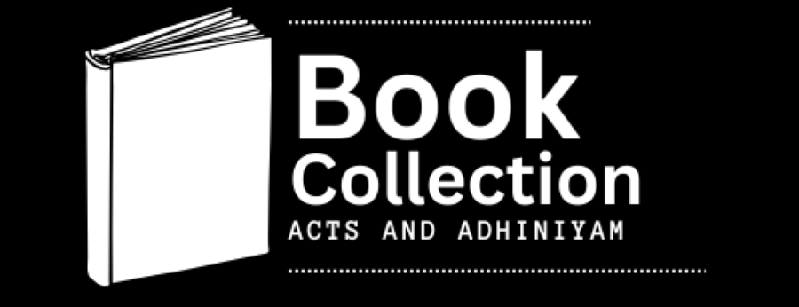 Act And Adhiniyam Books